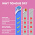 Tongue Brush (8 Pack) - Tongue Scraper for Fresh Breath and Oral Hygiene