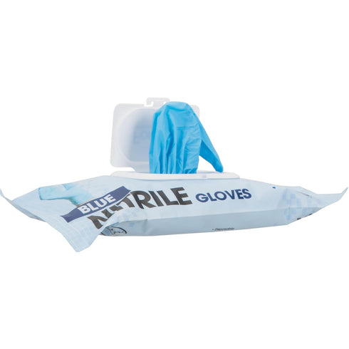 ForPro Disposable Nitrile Gloves, Chemical Resistant, Powder-Free, Latex-Free, Food Safe, 30-Count, Small