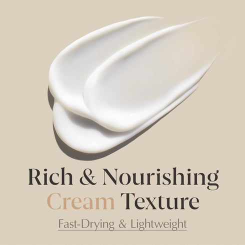 RiceFila Rice Moisturizer Face Cream - Day and Night Hydrating Face Cream, Natural Rice Vegan Moisturizer for Dry Skin