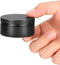 Portable Pill Case, Waterproof Single Metal Pill Organizer for Pocket Purse, Aluminium Alloy Round Container, Medium