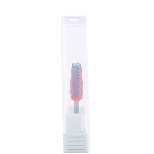MZCMSL 5 in 1 Carbide Nail Drill Bit, Removing Acrylic or Gel, 3/32 Shank efile Bit, Fine, Multicolor