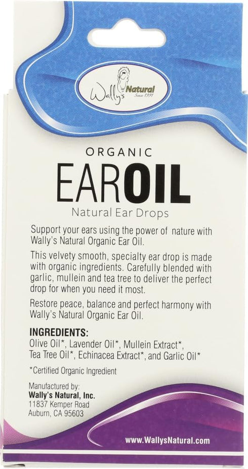 WALLY'S NATURAL Products Ear Oil, 1 Fl Oz