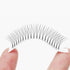 QUEWEL Premade Lash Fans, 3D Eyelash Extensions C/D Curl Pre Made Fans, 3D 0.10C MIX8-15