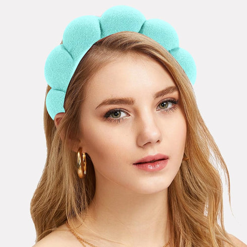 Spa Headbands for Washing Face, Makeup Headband, Terry Cloth Skincare Headbands for Face Washing and Skin Treatment