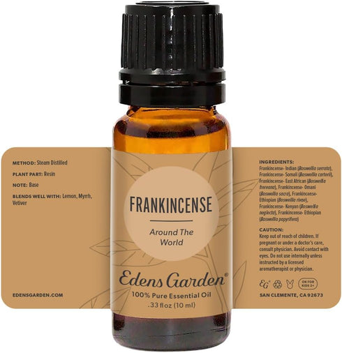 Edens Garden Frankincense Essential Oil - 100% Pure Premium Grade, Natural Therapeutic Aromatherapy, 10 ml