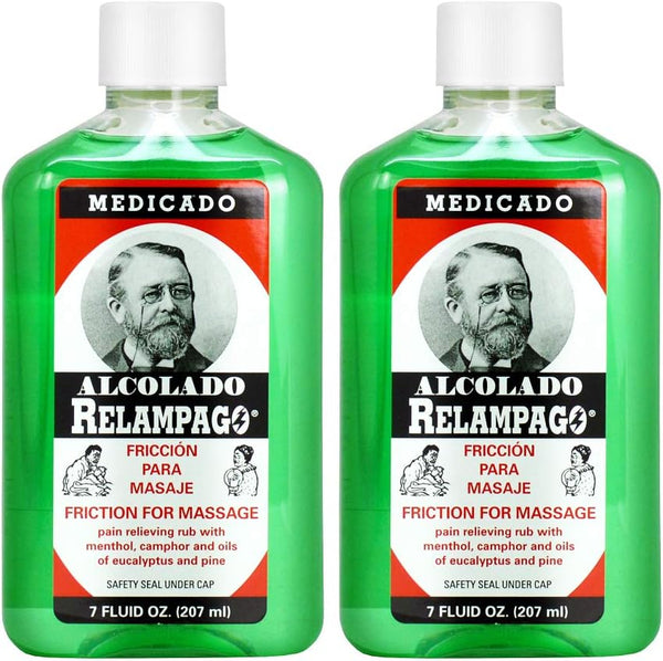 Relampago Medicado Alcolado 7oz (Pack of 2)