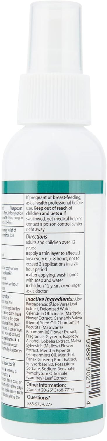 MARS WELLNESS MG+ Magnesium Spray (4 oz) - Extra Strength Magnesium Oil for Body Aches and Muscle Spasms