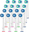 Replacement Heads for Oral B Braun Toothbrushes Electric - 16 Pack Professional Precision & Sensitive Brush Heads