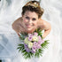 NODG Gold Tiaras for Women, Pearl Bride Crowns Wedding Headpiece, Gold Flower Bridal Hair Piece