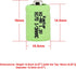 Dantona Single Cells 1/3AAA-150NM-NT Nickel Metal Hydride (NIMH) - Rechargeable