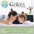 GAIA'S Premium Natural Shampoo and Body Wash All 3 Scents Sampler, 6 oz (2 oz X 3) No Added Colors, Tear Free, Organic and Natural Ingredients, Travel Size, No Sulfates