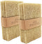 Natural Scouring Pads, 10 Pack Non-Scratch Sisal Cleaning Scrub Pads, Eco-Friendly Coconut Fiber Kitchen Scrubbers