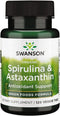 Swanson Organic Spirulina & Astaxanthin - 120 Veg Tabs