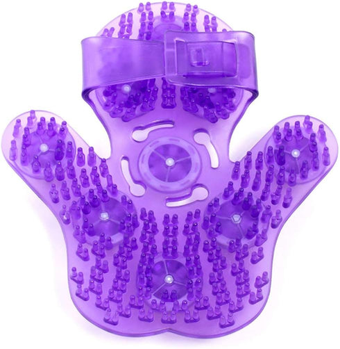 Kioer Direct 9 360-degree-roller Kioer Deep Tissue Massage Roller Glove for Neck, Chest, Foot, Hamstrings, Thighs