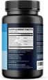Saw Palmetto for Men with L Arginine Supplement - Hair Health & Male Support, 60 Male Pills with Plant-Based Ingredients