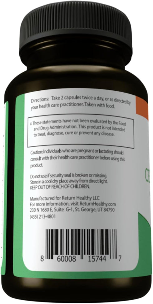 Cell Nutrients - 120 caps Mitochondrial Supplements for Cell Repair, Membrane Repair & Metabolism, Non-GMO, Vegan