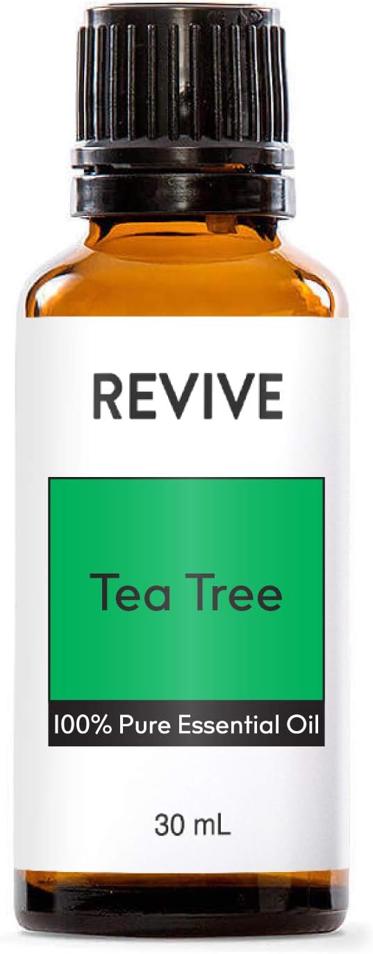 Tea Tree Essential Oil 30mL by Revive Essential Oils, 100% Pure Therapeutic Grade for Diffuser, Humidifier, Massage