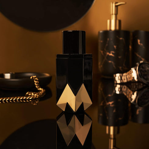 The King and Queen Collection Gift Set for Him and Her - Includes 4 Original Scents: Onyx, Garnet, Amethyst, Jade - 4 pc