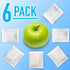6-Pack of FreshFlow Equivalent to P1KC6R1 / W10346771A Compatible Replacement Produce Preserver Packets by Impresa