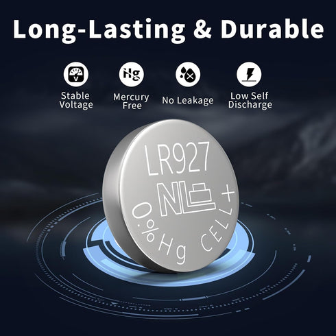 PKCELL 20-Pack SR927SW 395 1.5V LR927 AG7 Watch Battery Batteries Button Cell Batteries