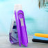 4 Pcs Stainless Steel Tongue Scraper Cleaner for Adults and Kids, Reduce Bad Breath with Travel Cases (Purple, Orange,