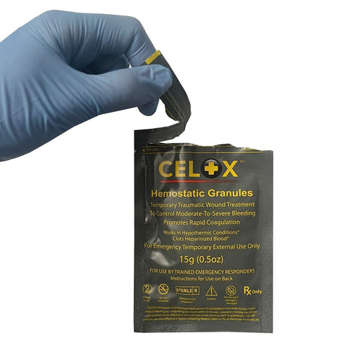 Celox Hemostatic Granules 15g Packet SIXNE