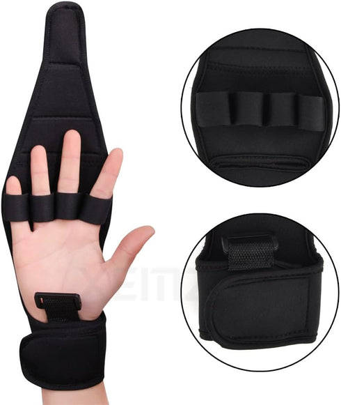 Fingers Support Training Brace, Stroke Rehab Arthritis Gloves, Thumb Wrist Injury Recovery Splint - Any Age Women