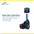 Brace Direct Hot/Cold Pack Insert for Back Braces - Rapid Pain Relief with Reusable Gel Ice Pack