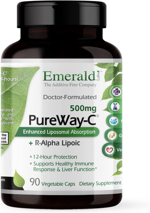 EMERALD LABS PureWay-C - Liver & Immune Support Supplement with R-Alpha Lipoic