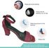 Ball of Foot Cushions, Metatarsal Pads for Women Men, Soft Gel Insoles for Forefoot Cushioning, Pain Relief (4 Pair)