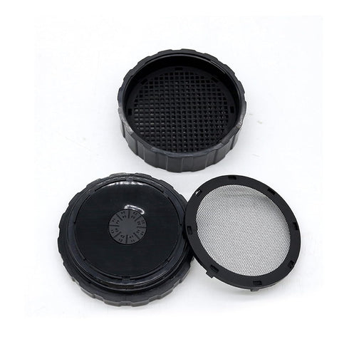 Denture Case, Dental All-Ceramic Veneer Processing Box, Reusable Black Storage Box with Spare Pad