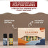 Folkulture Essential Oils for Diffuser for Home, Set of 4 Essential Oils, Diffuser Oils Scented, Essential Oils for