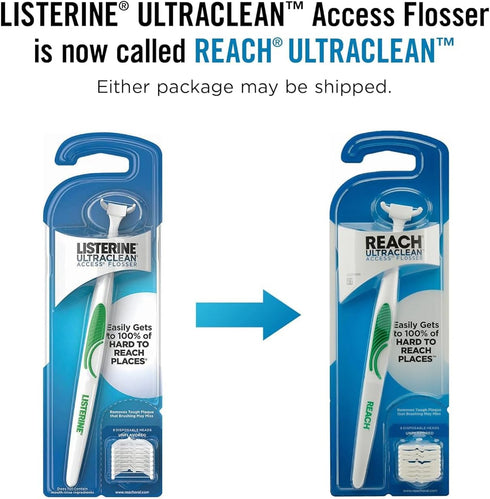 Pack REACH Ultraclean Access Flosser Starter