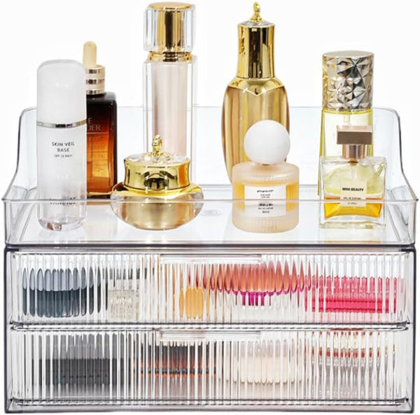 Large Makeup Organizer Countertop, Cosmetic Display Cases, Skin Care Organizer