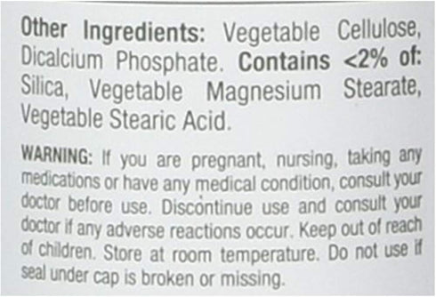 Nature's Bounty Zinc 50 mg Caplets, 100 Count, Pack of 2