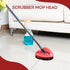 Scrub Brush, 2 Pcs Spin Mop Scrub Brush Head Compatible with EasyWring 1-Tank System for Bathroom and Kitchen