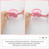 Set Littleforbig Leather Adjustable Strap Gen II Pacifier & Gag Pink