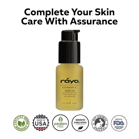RAYA Advanced Anti-Aging Face Serum | Radiance-Boosting, Lightening Serum for All Skin Types