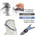 Tegneo P10 P10 N30 2-Pack Airfit Headgear Strap, Latest Version Replacement Headgear Compatible with Airfit & Airfit