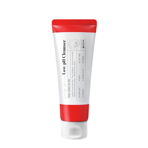 MIZON Good Bye Blemish Low pH Cleanser, Cleanser for troubled skin, Acne Treatment, Breakout Treatment, Korean Skincare, Acne Spot Treatment, Soothing for sensitive skin(100ml 3.38 fl oz)