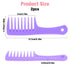 Mini Hair Combs for Women, 2 Pack Small Wide Tooth Comb, Portable Detangling Comb for Curly/Long/Wet Hair, Anti-Static