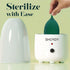 Set 2 SHORDY Menstrual Cup and Steamer Sterilizer for Beginners Kit of Period Cups (Small & Large) Electric Steam