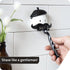 PELEG Design Mr. Razor – Suction Razor Holder for Shower Bathroom, Unique Gifts