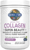 Garden of Life Grass Fed Collagen Super Beauty Powder - 20 Servings, Blueberry Acai, Collagen Powder for Women - Skin,
