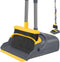 kelamayi Broom and Dustpan Set for Home, Stand Up Broom and Dustpan Combo for Indoor & Outdoor Sweeping