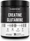 Creatine + Glutamine Supplement for Muscle Recovery & Growth, 30 Servings, Unflavored