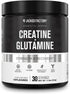 Creatine + Glutamine Supplement for Muscle Recovery & Growth, 30 Servings, Unflavored