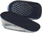 Premium Heel Cushions for Pain Relief & Shoe Comfort, Gel Inserts for Women and Men, Small (1.4" Height), Black