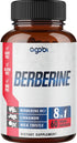 Berberine Supplement with Ceylon, Milk Thistle, Turmeric, Elderberry & More - 60 Counts for Immune, Cardiovascular &