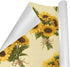 Showers58 23 inches,3 pnyoin Merry Christmas Wrapping Paper Roll,Sunflowers and Bouquet Gift Wrap Perfect
